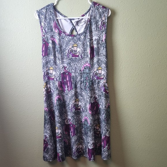 Disney Dresses & Skirts - Disney Villains Skater Dress Womens XL